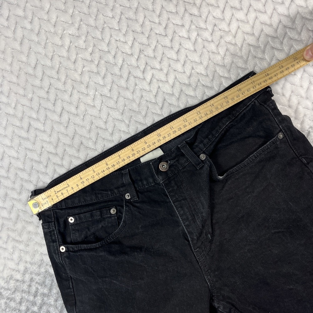 Urban Pipeline Max Flex Jeans Mens 34x34 Black Cotton Denim Straight Slim Fit - Picture 5 of 10